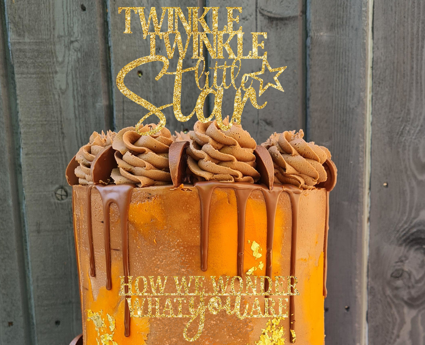 Twinkle Twinkle Cake Topper